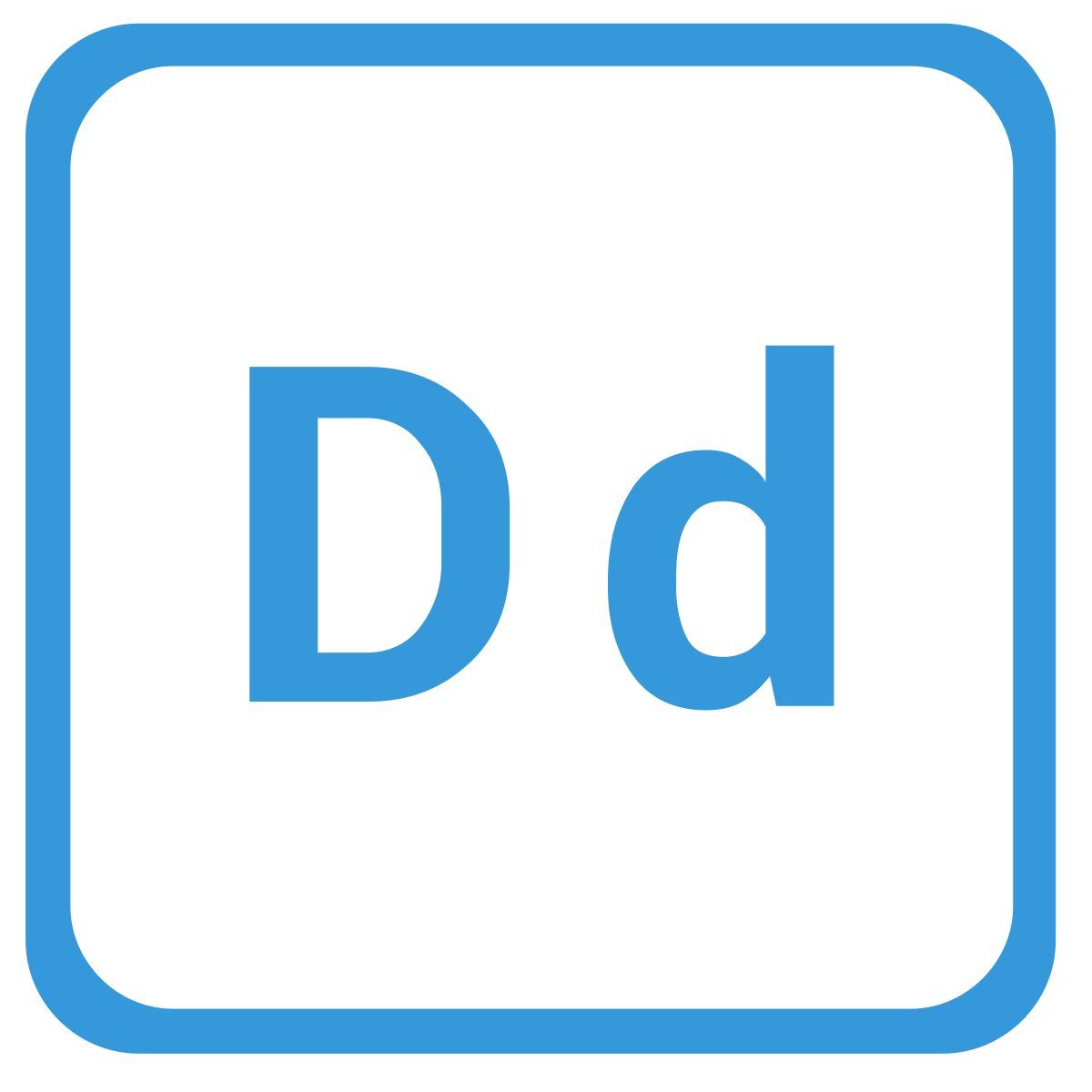 d icon