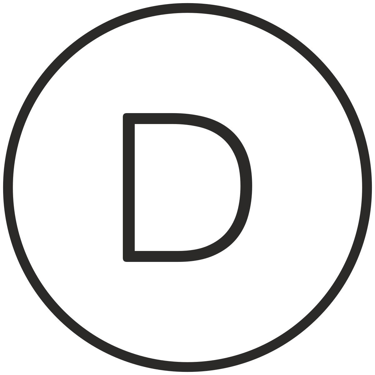 d icon