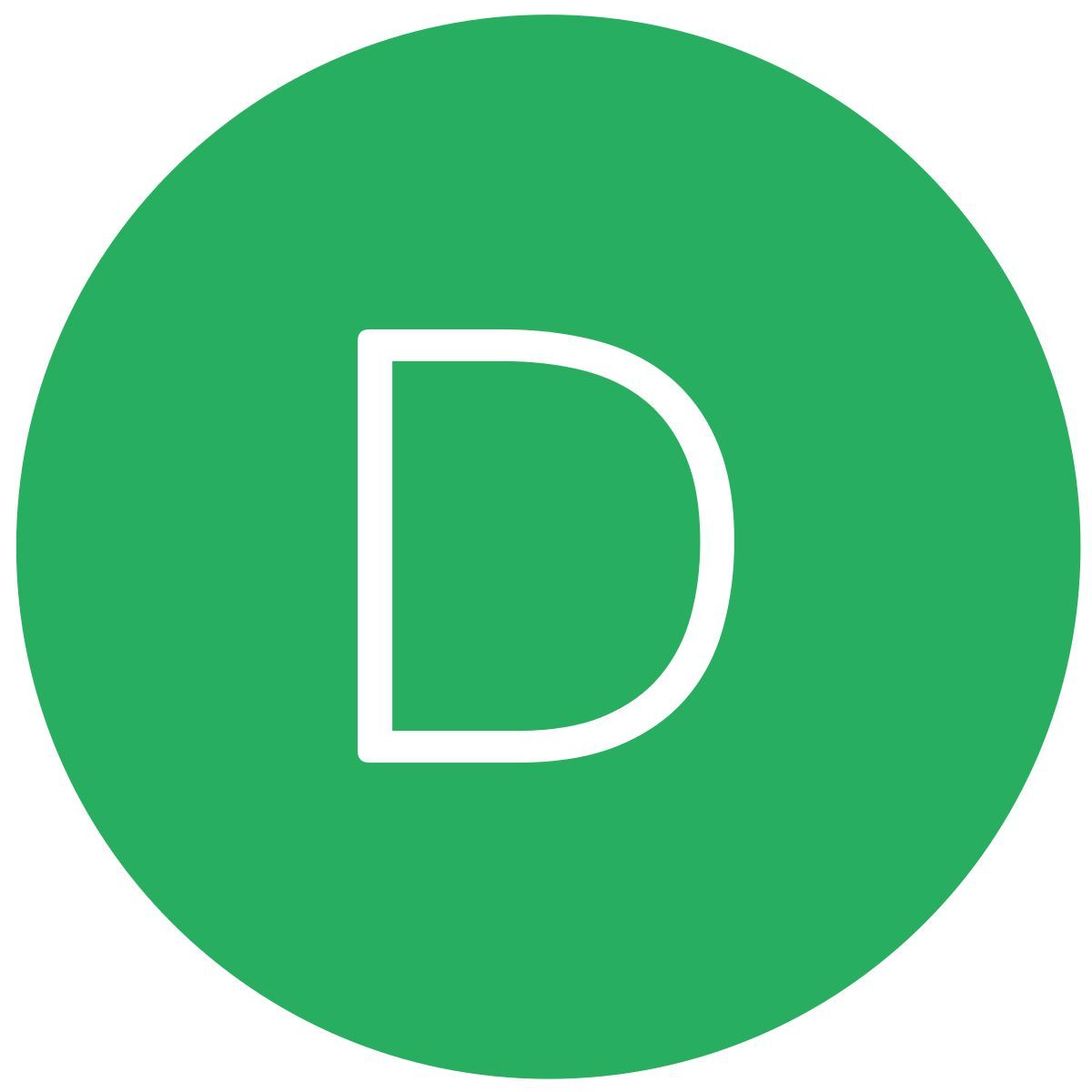 d icon