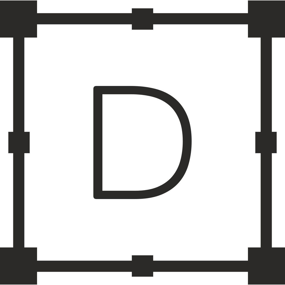 d icon