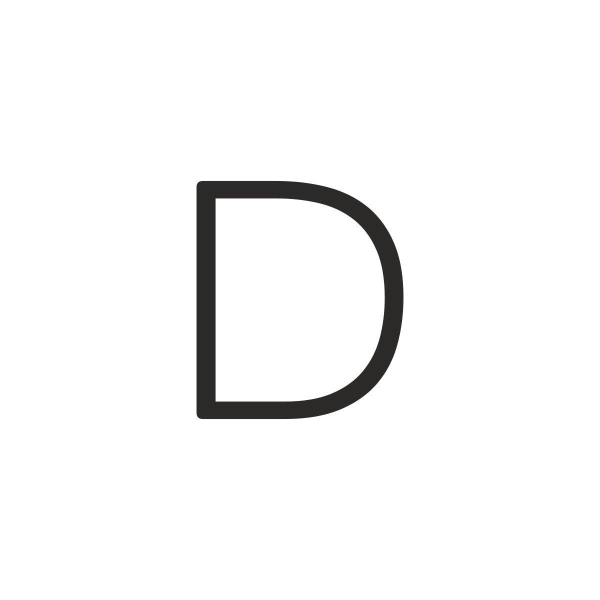 d icon