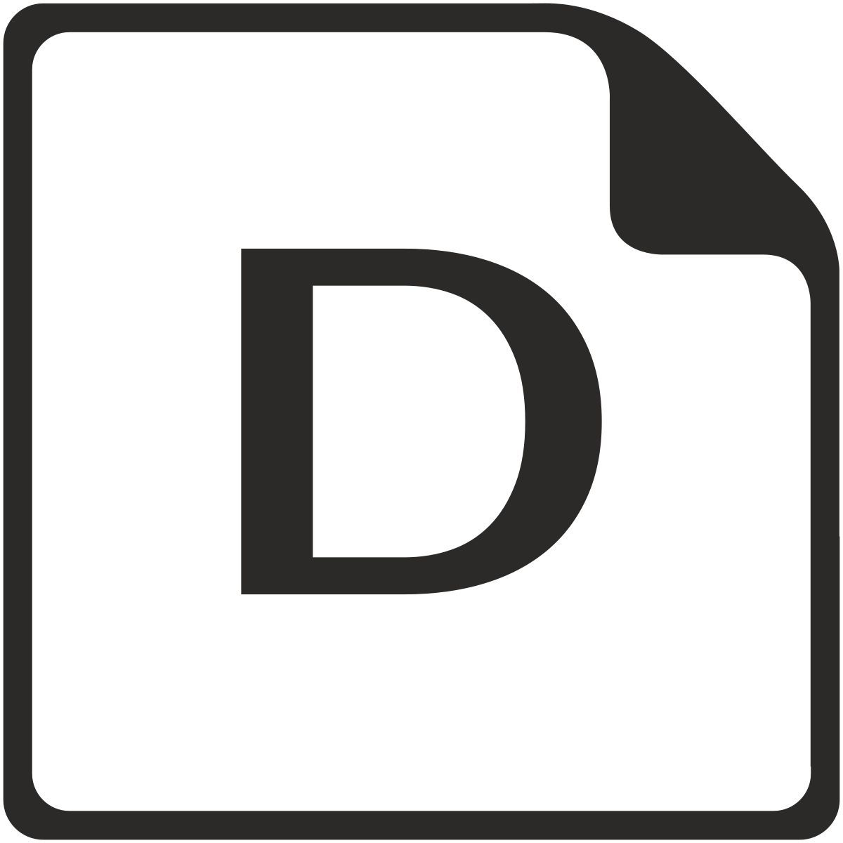 d icon