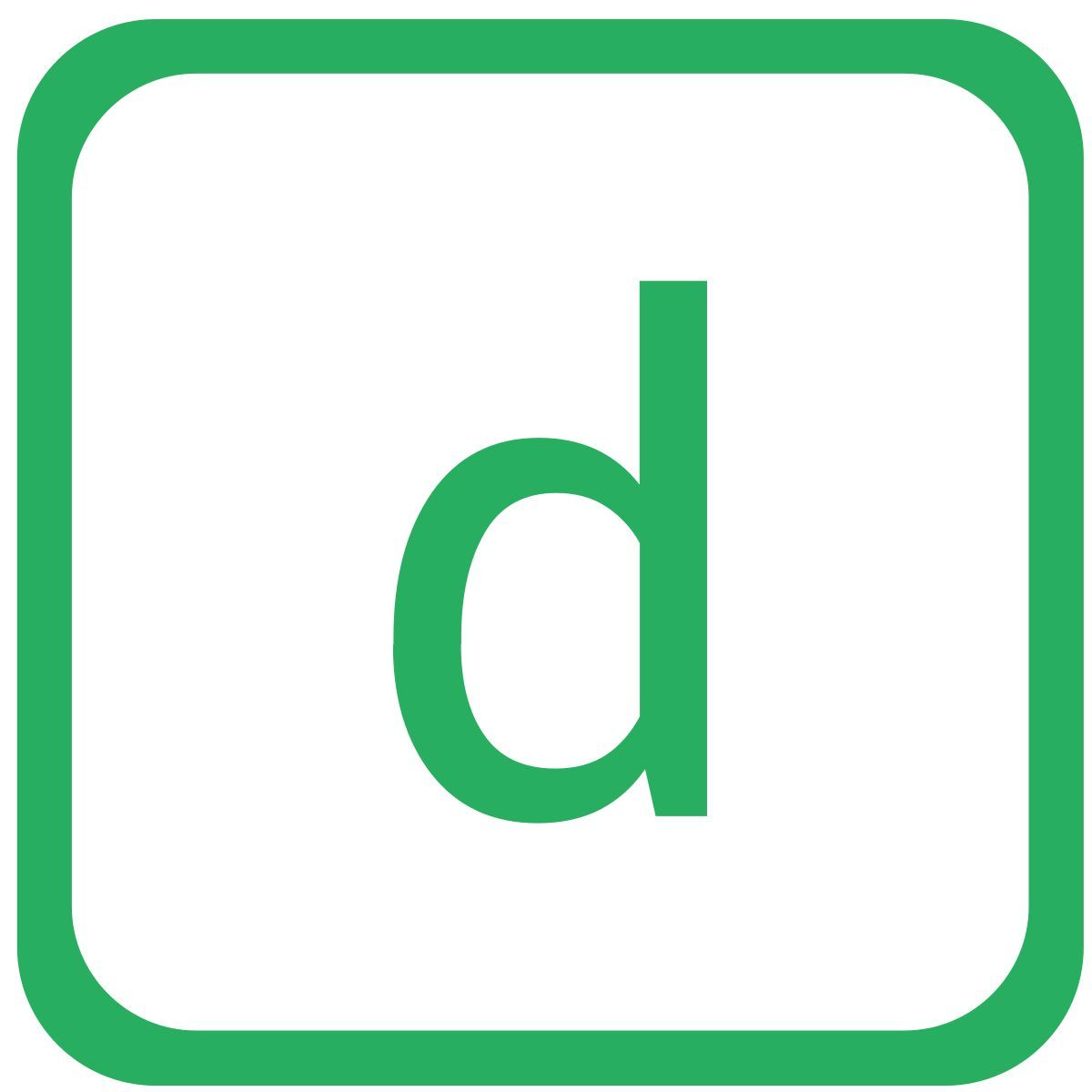d icon