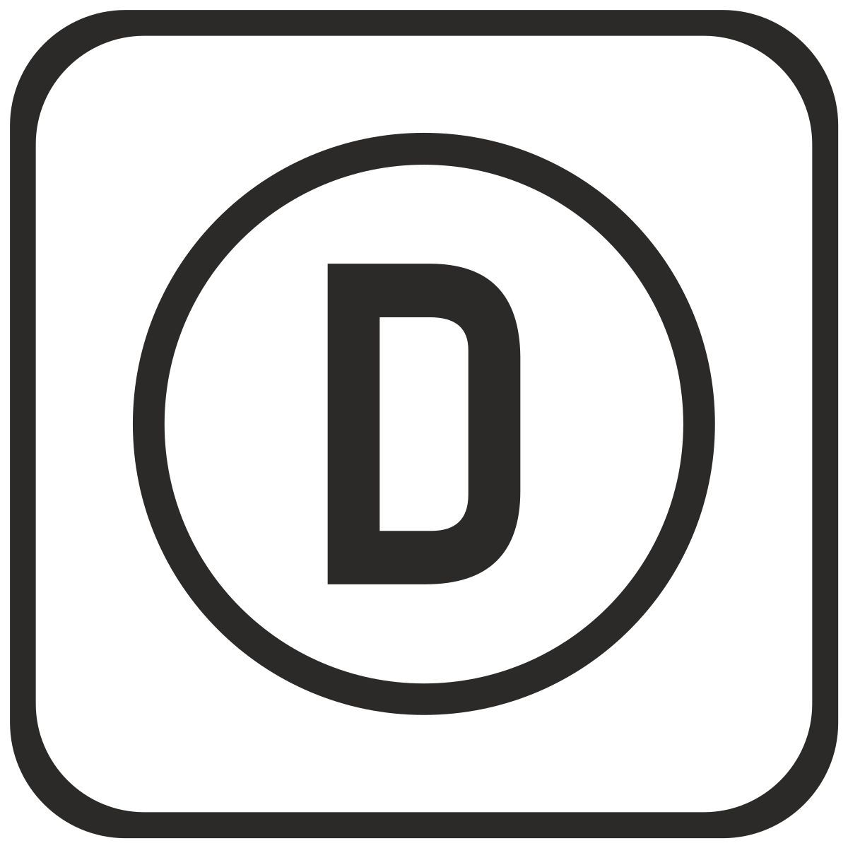 d icon