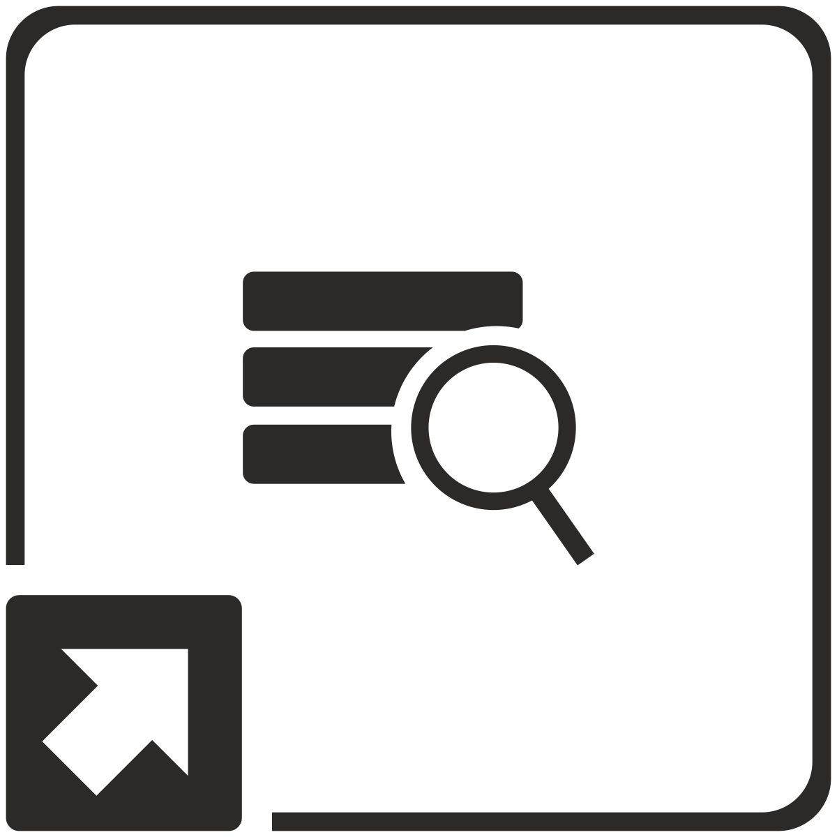 database search icon