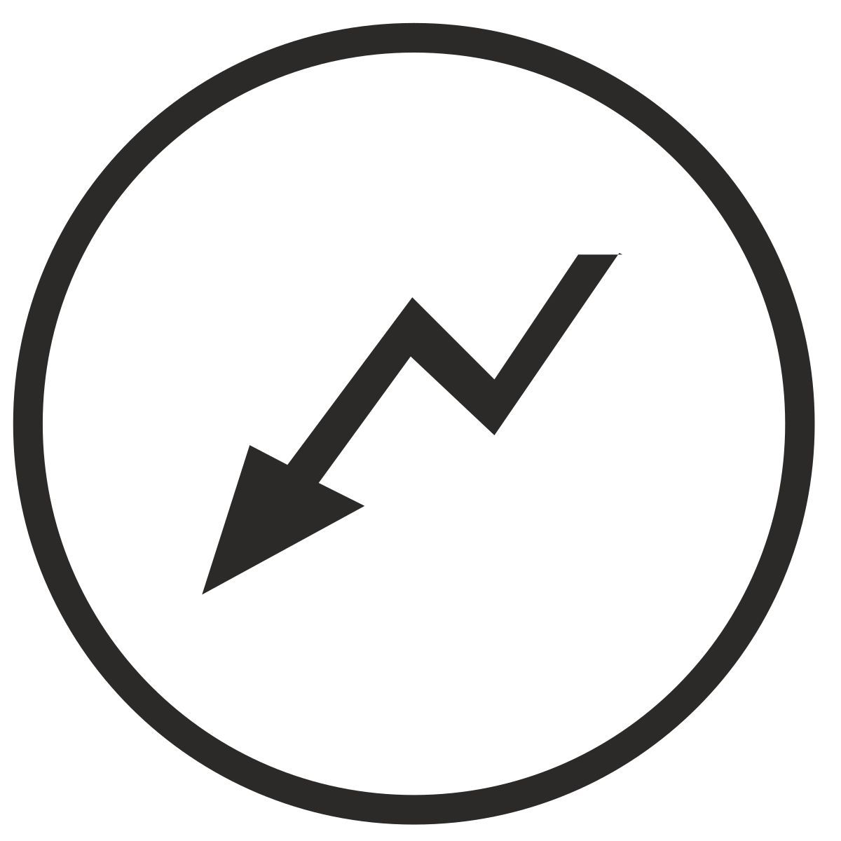 понижение icon