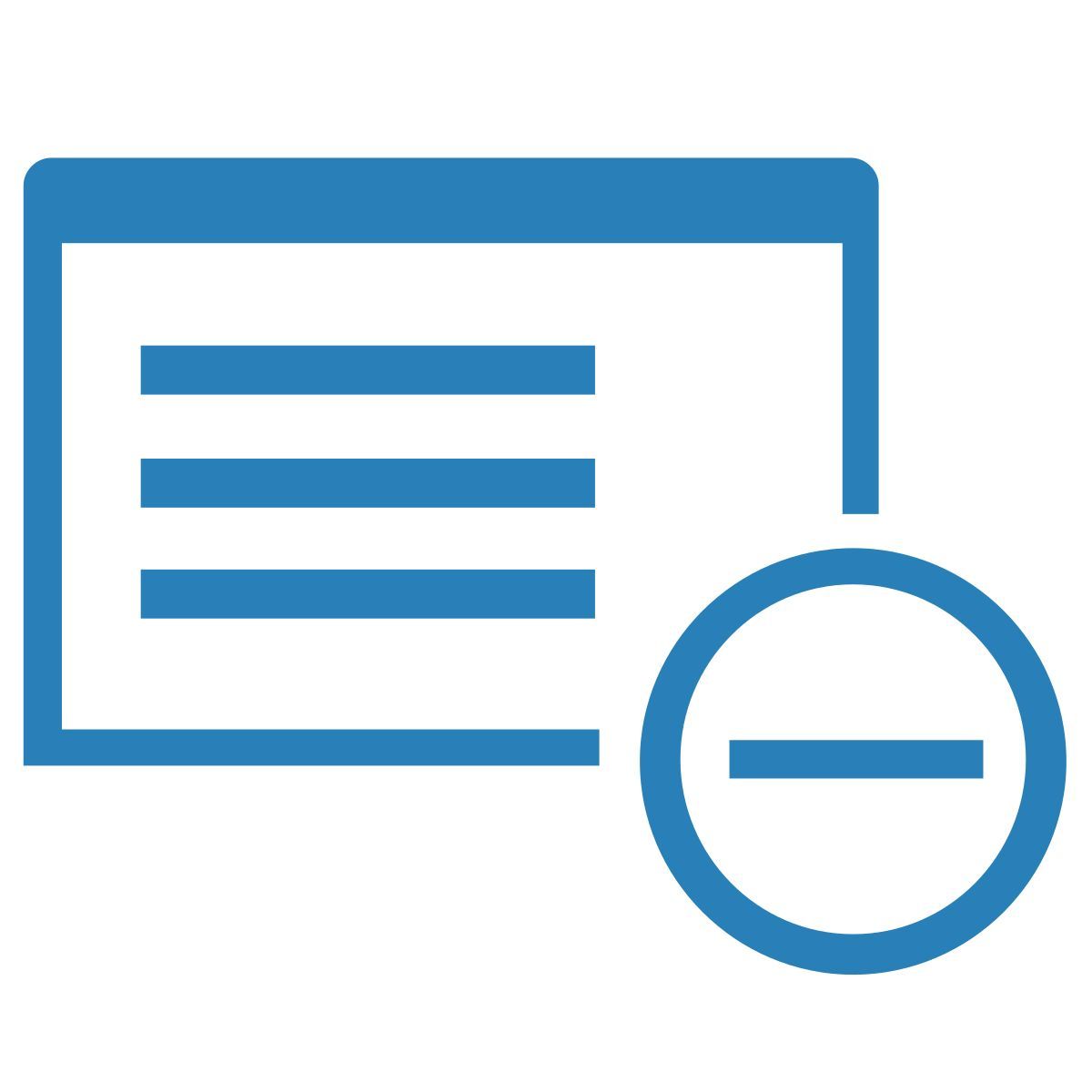 delete app icon