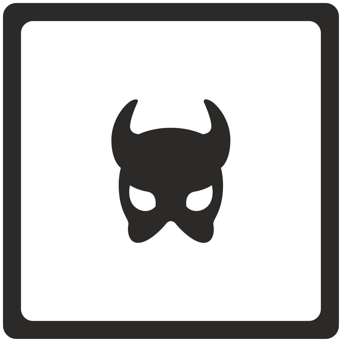 devil mask icon