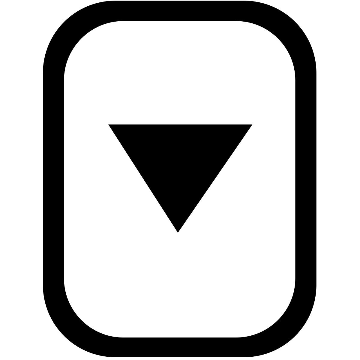 down icon