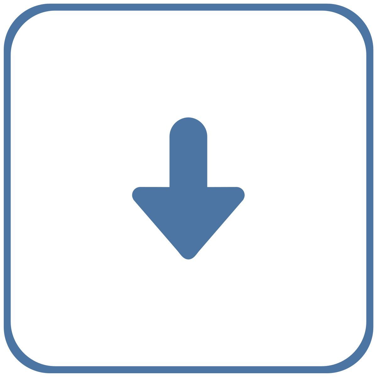 unten icon