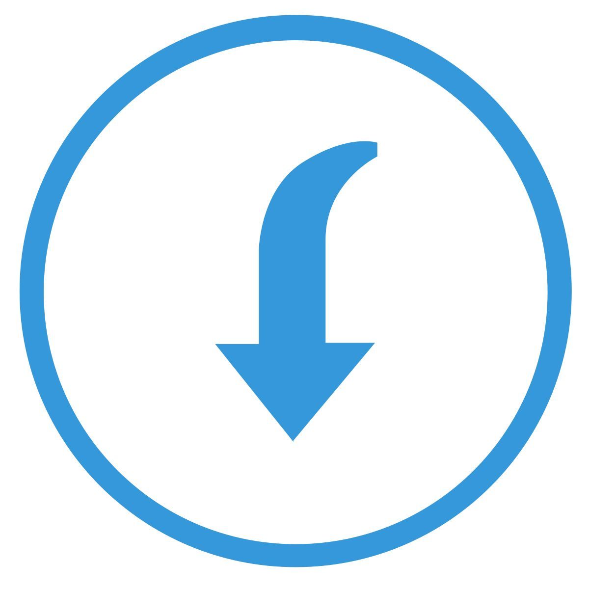 down icon