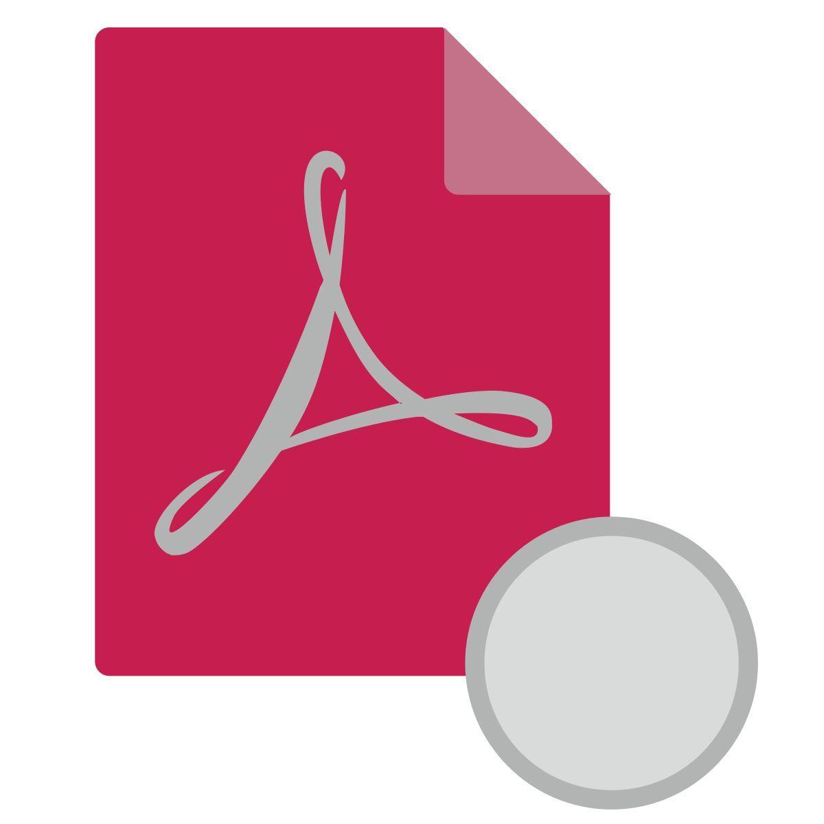 arquivo pdf vazio icon