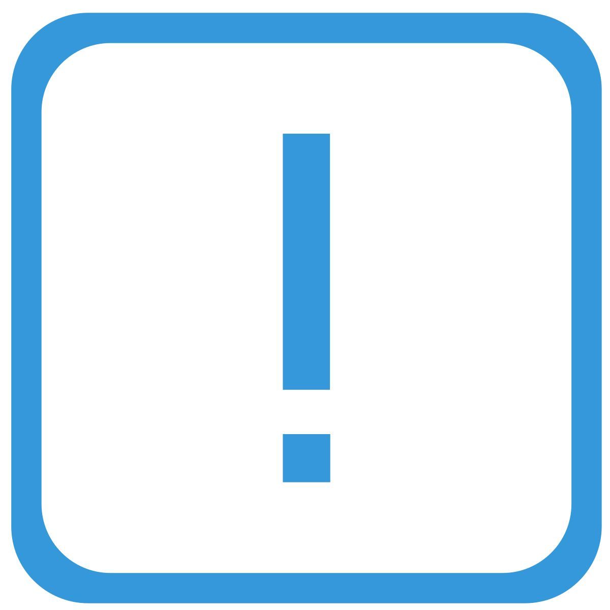 point d'exclamation icon