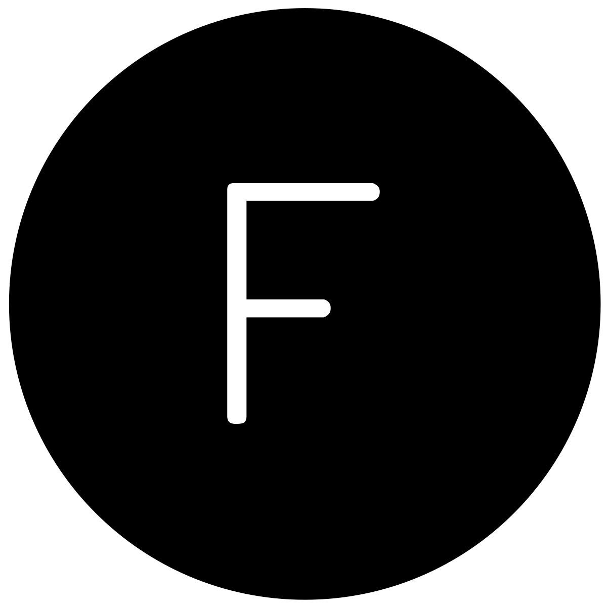 f icon