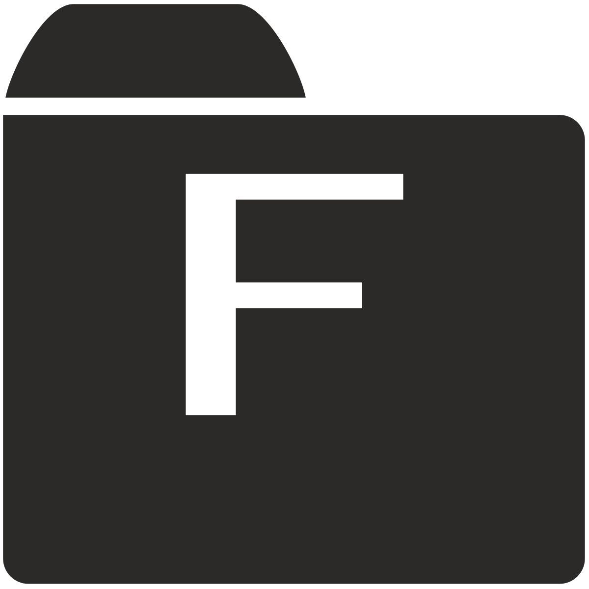f icon