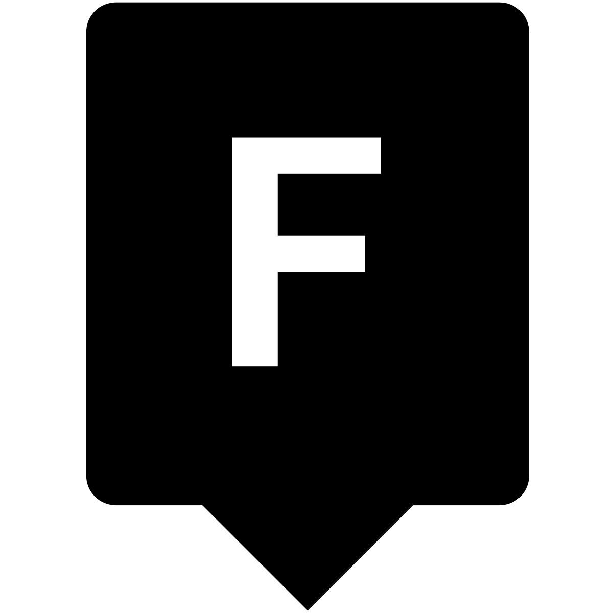 F icon