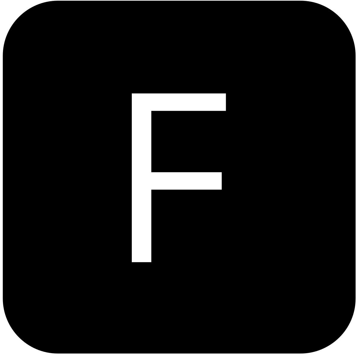f icon