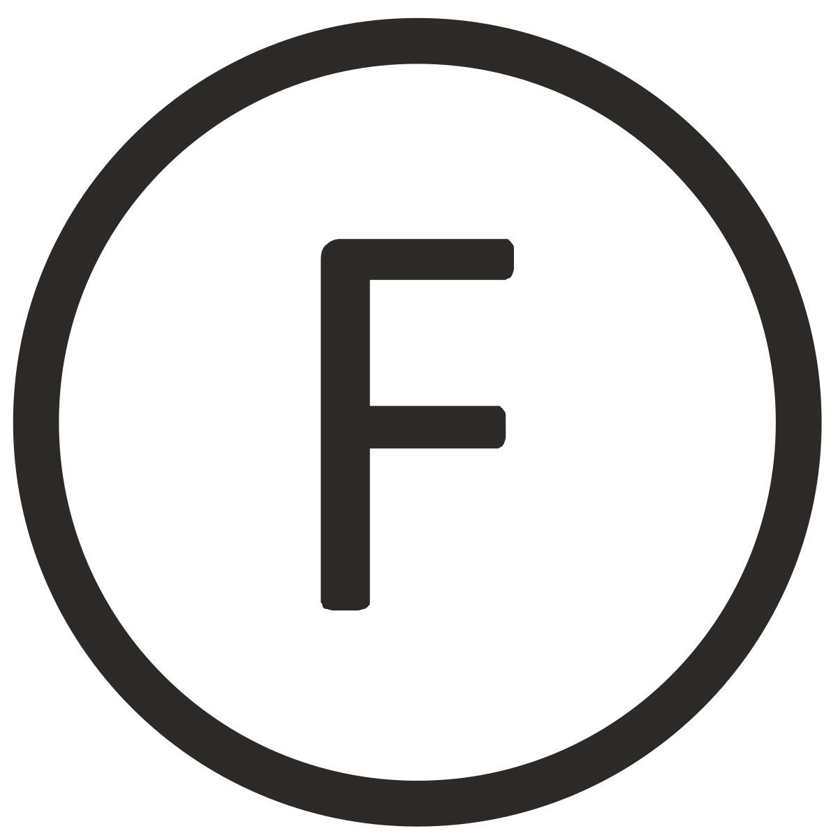 f icon