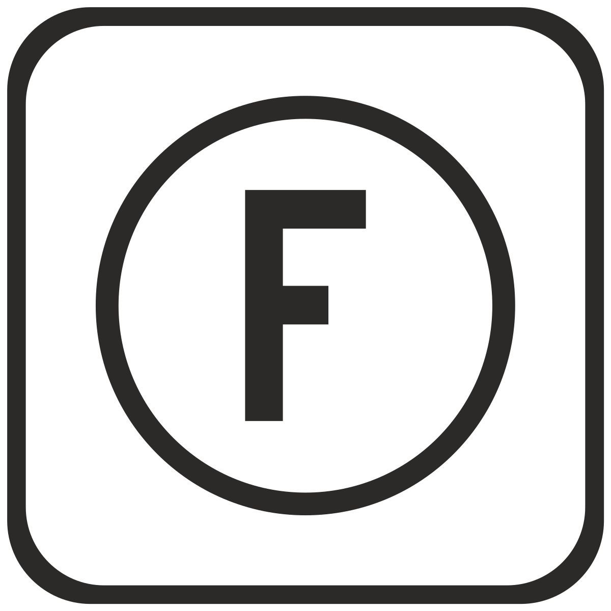 f icon