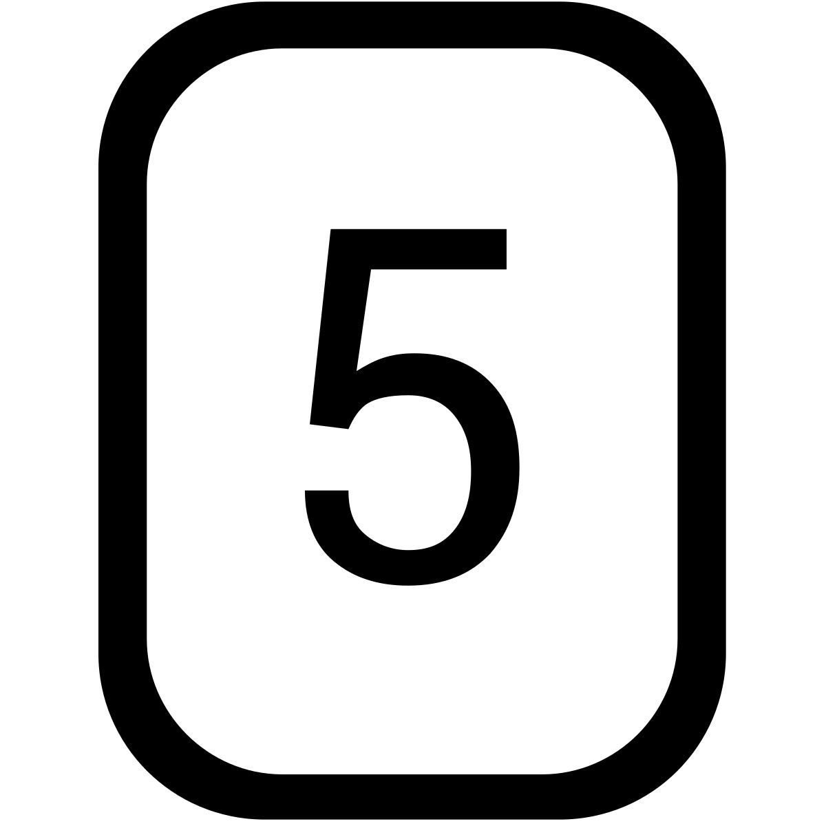 cinque icon