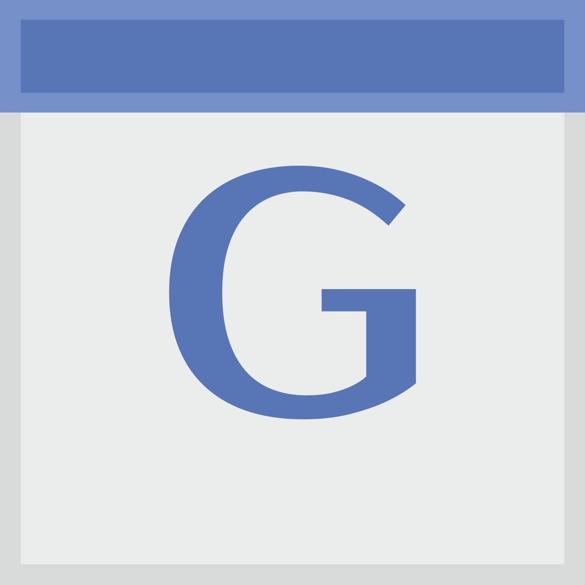 g icon
