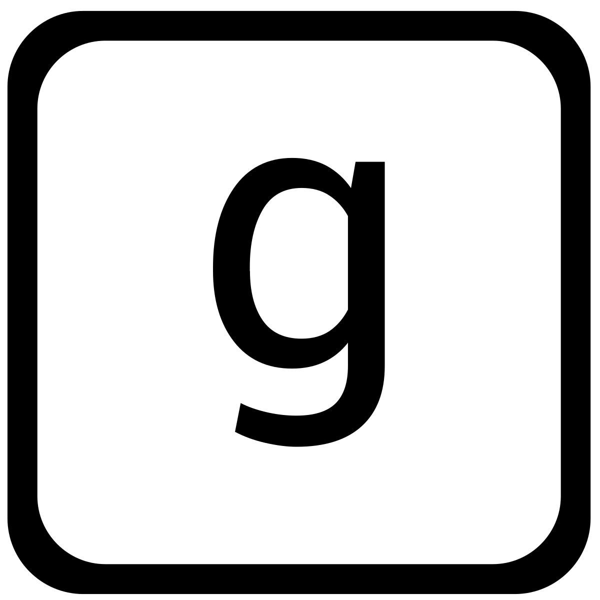 g icon