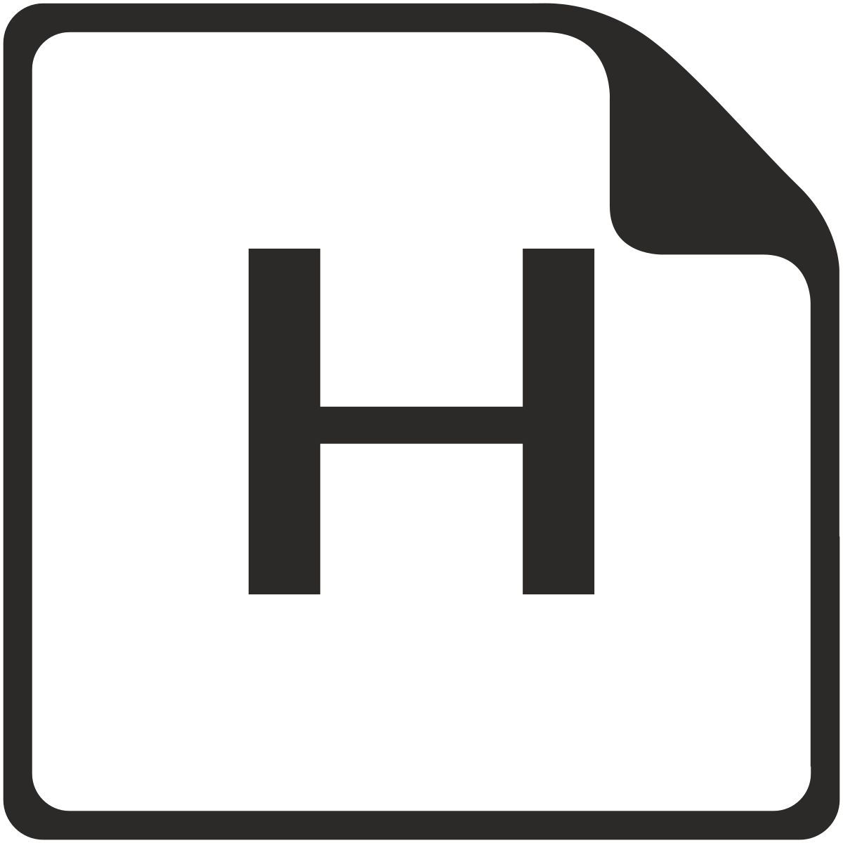 h icon