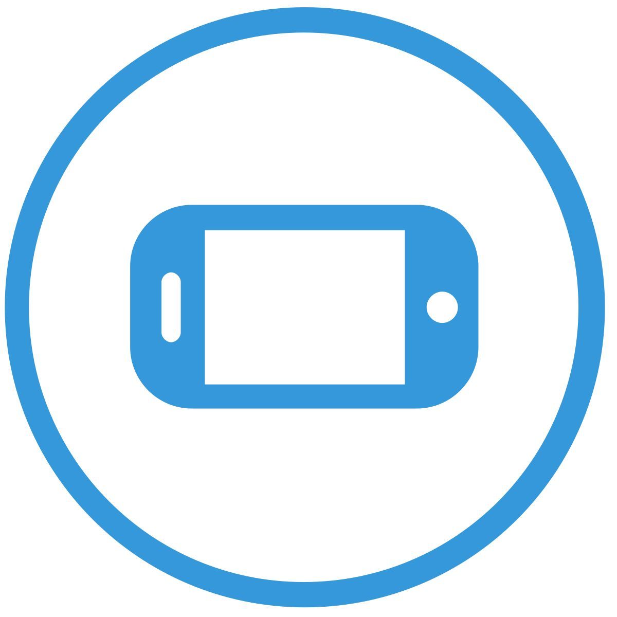 Vista orizzontale icon