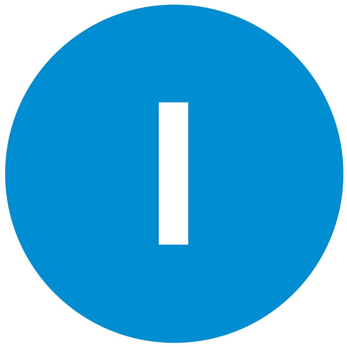 i icon