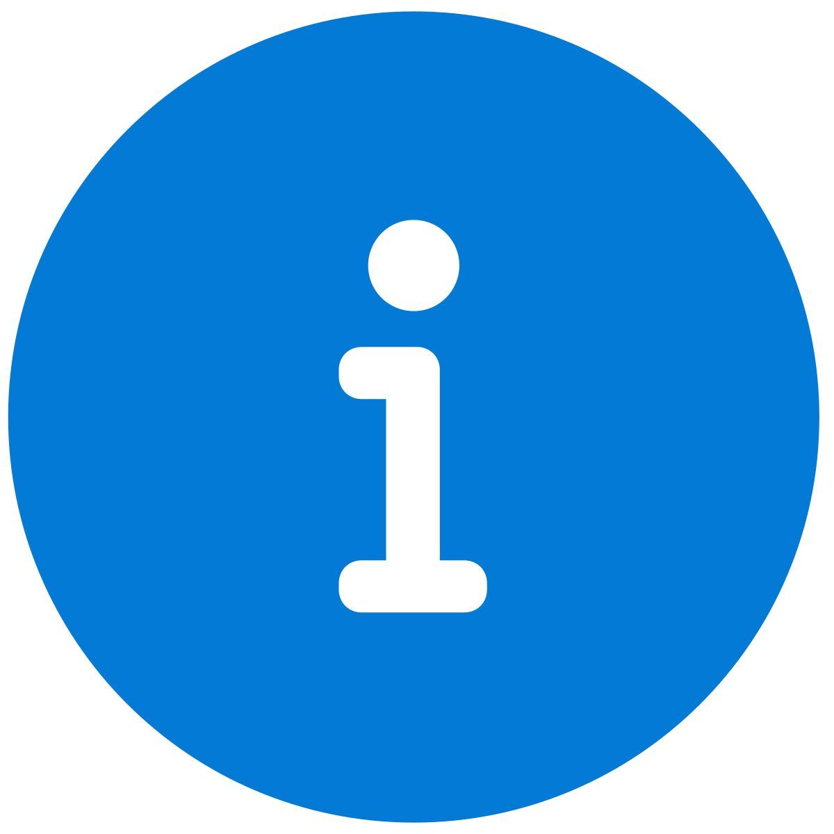 info icon