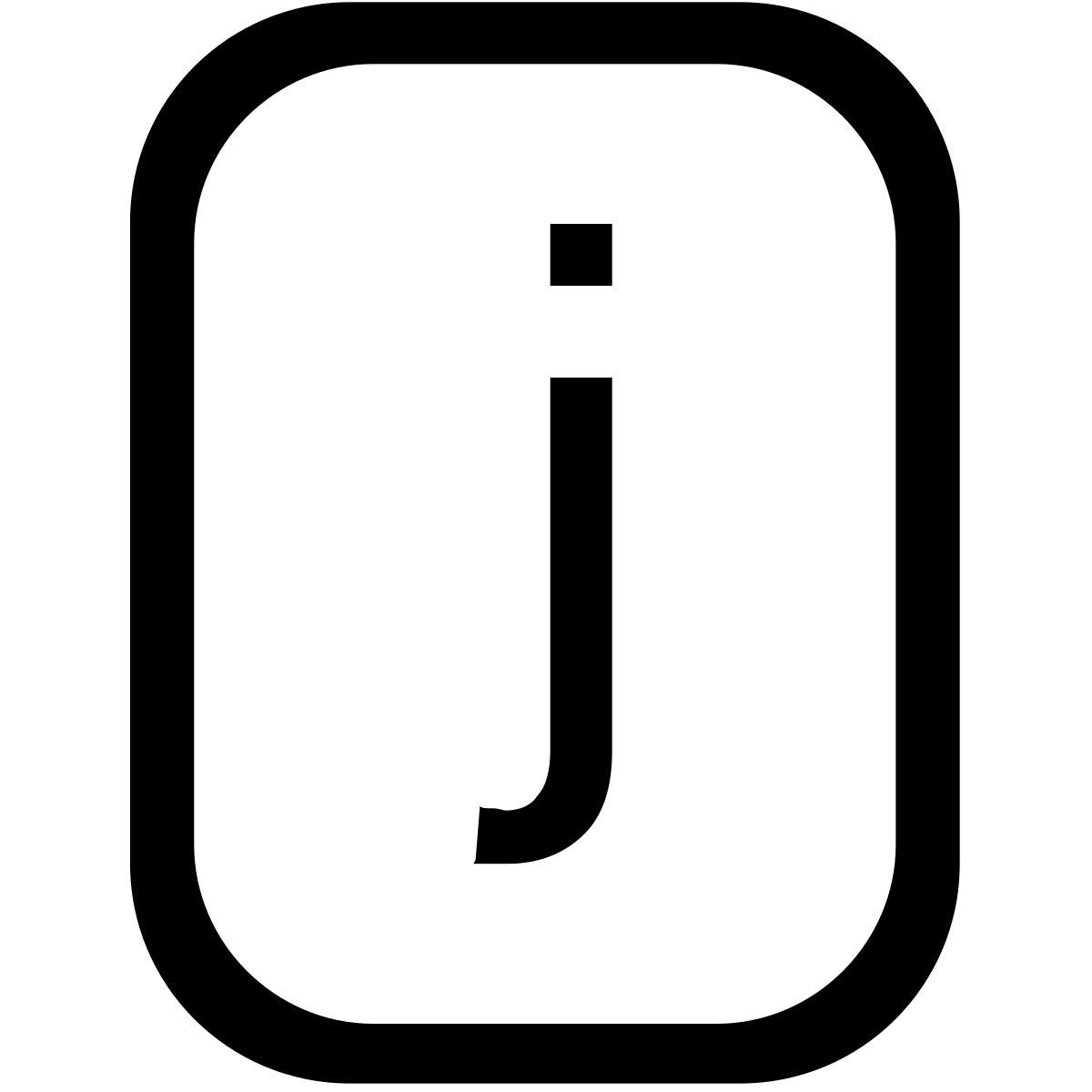 j icon