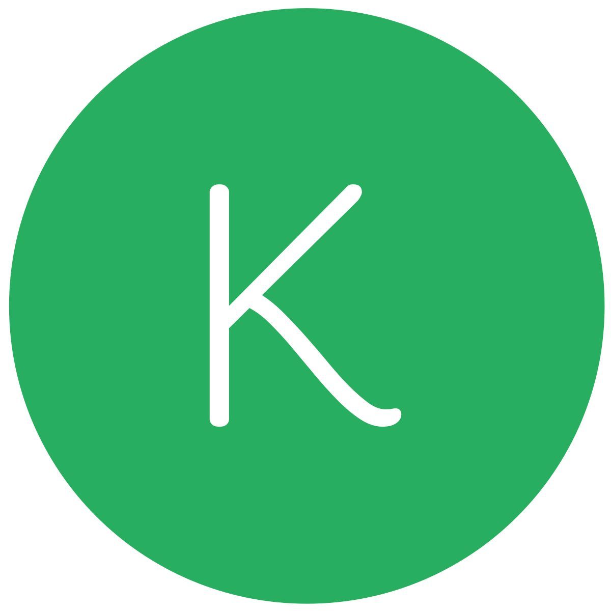 k icon