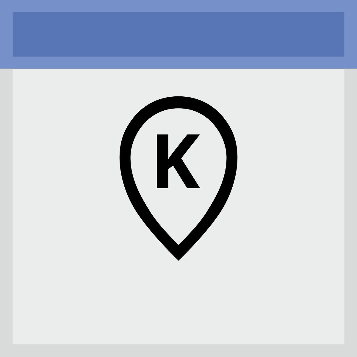 k icon
