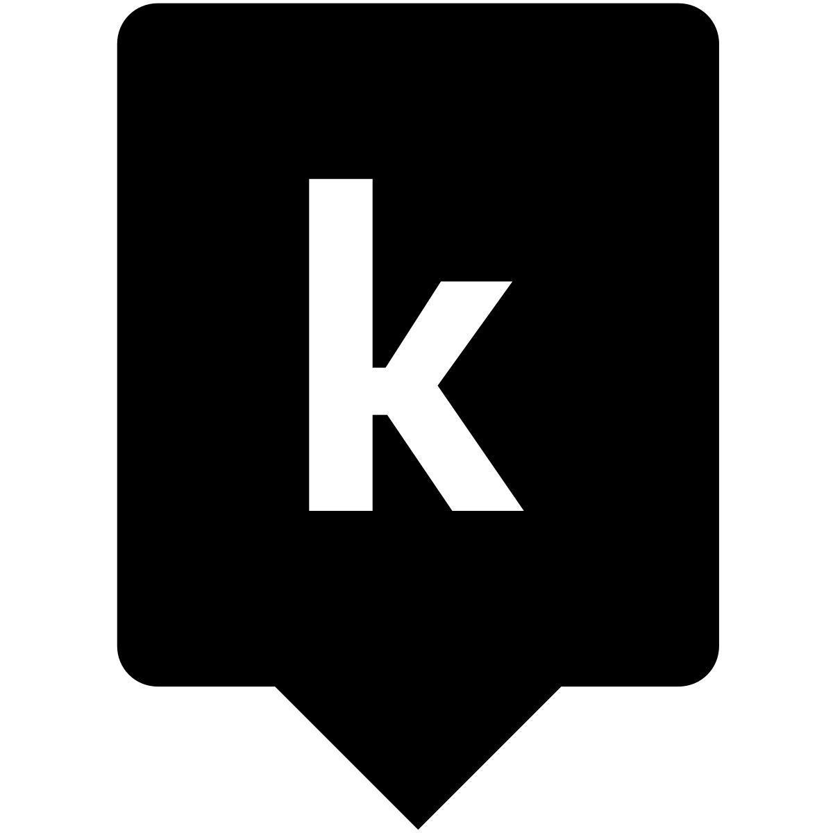 k icon