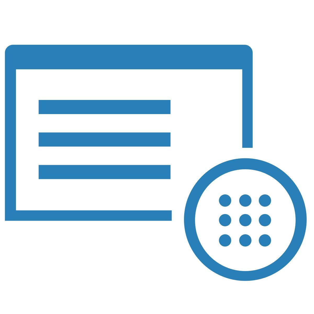 keypad icon