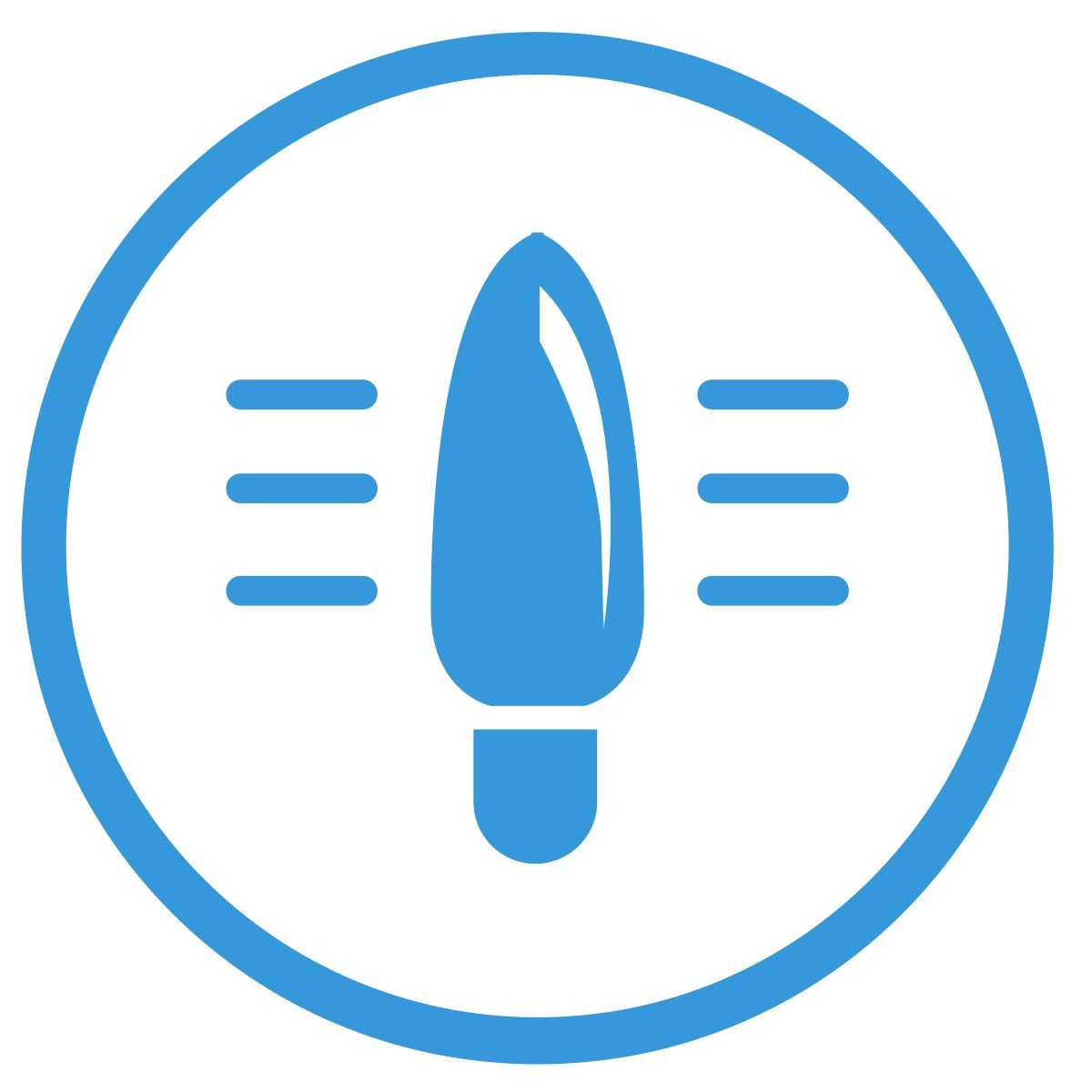 круглая лампа icon