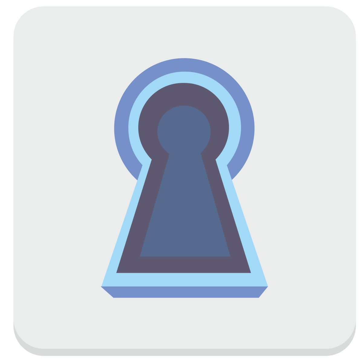 lock hole icon