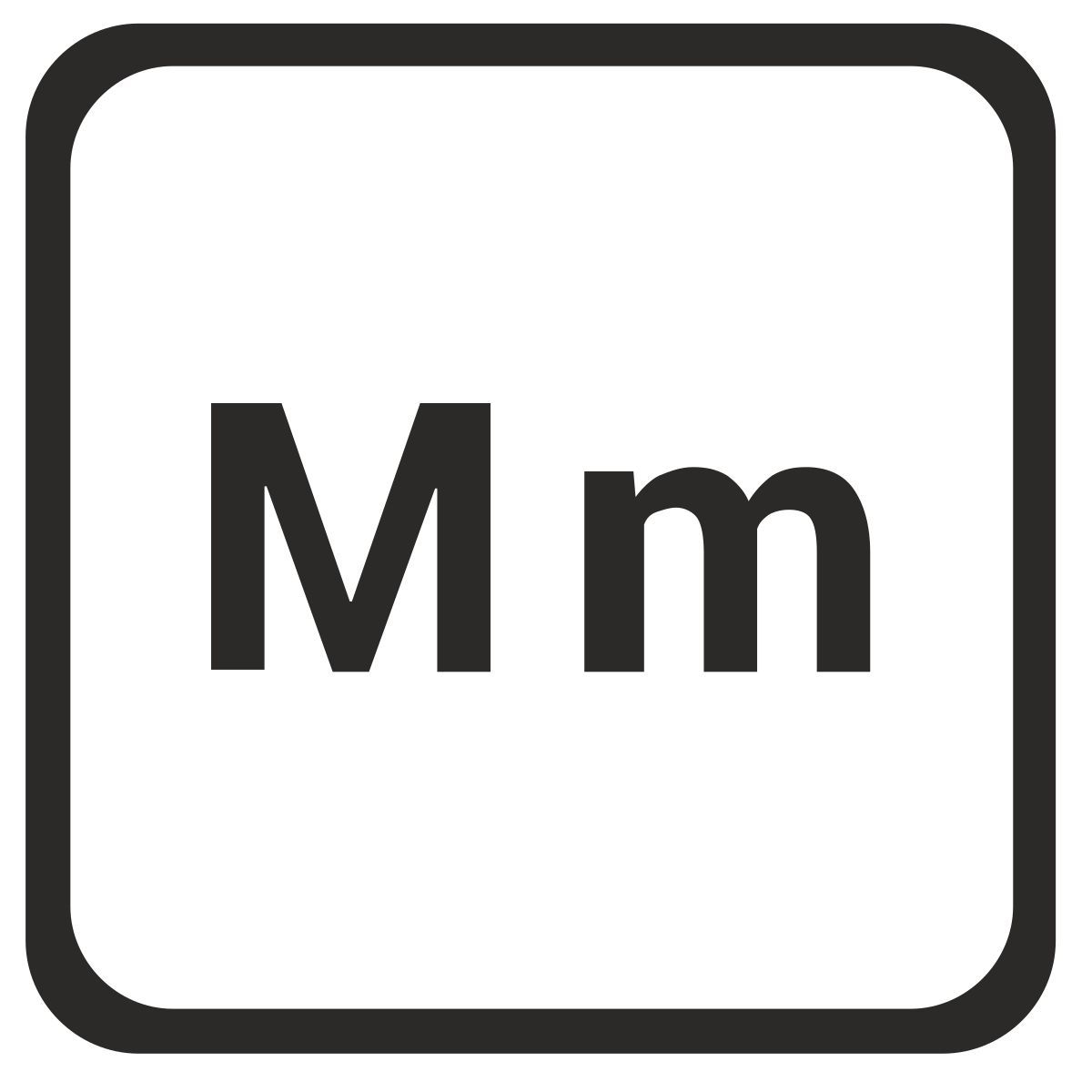m icon
