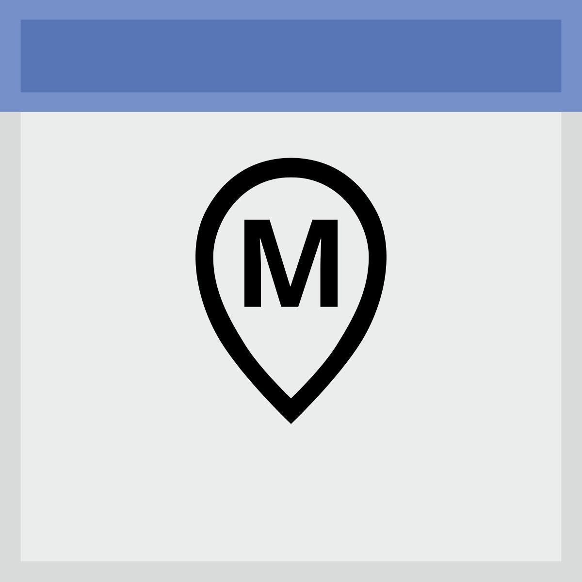 m icon