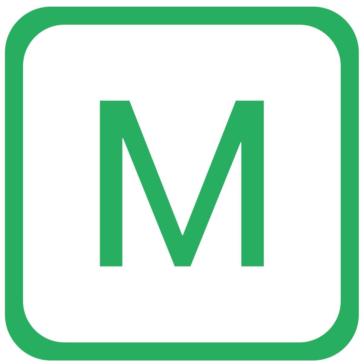 m icon