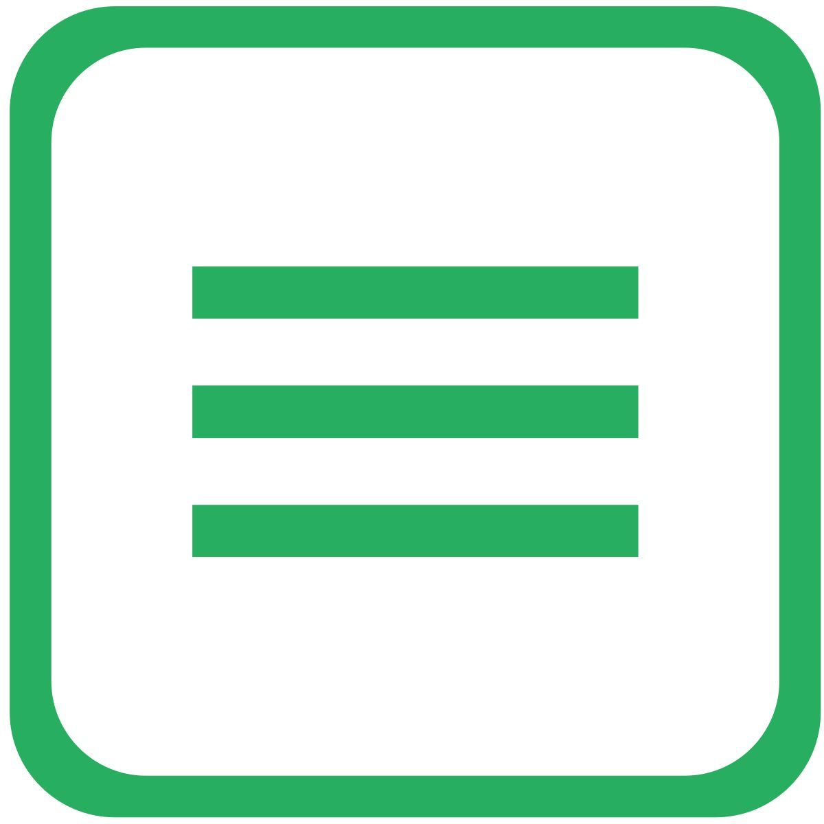 menu icon