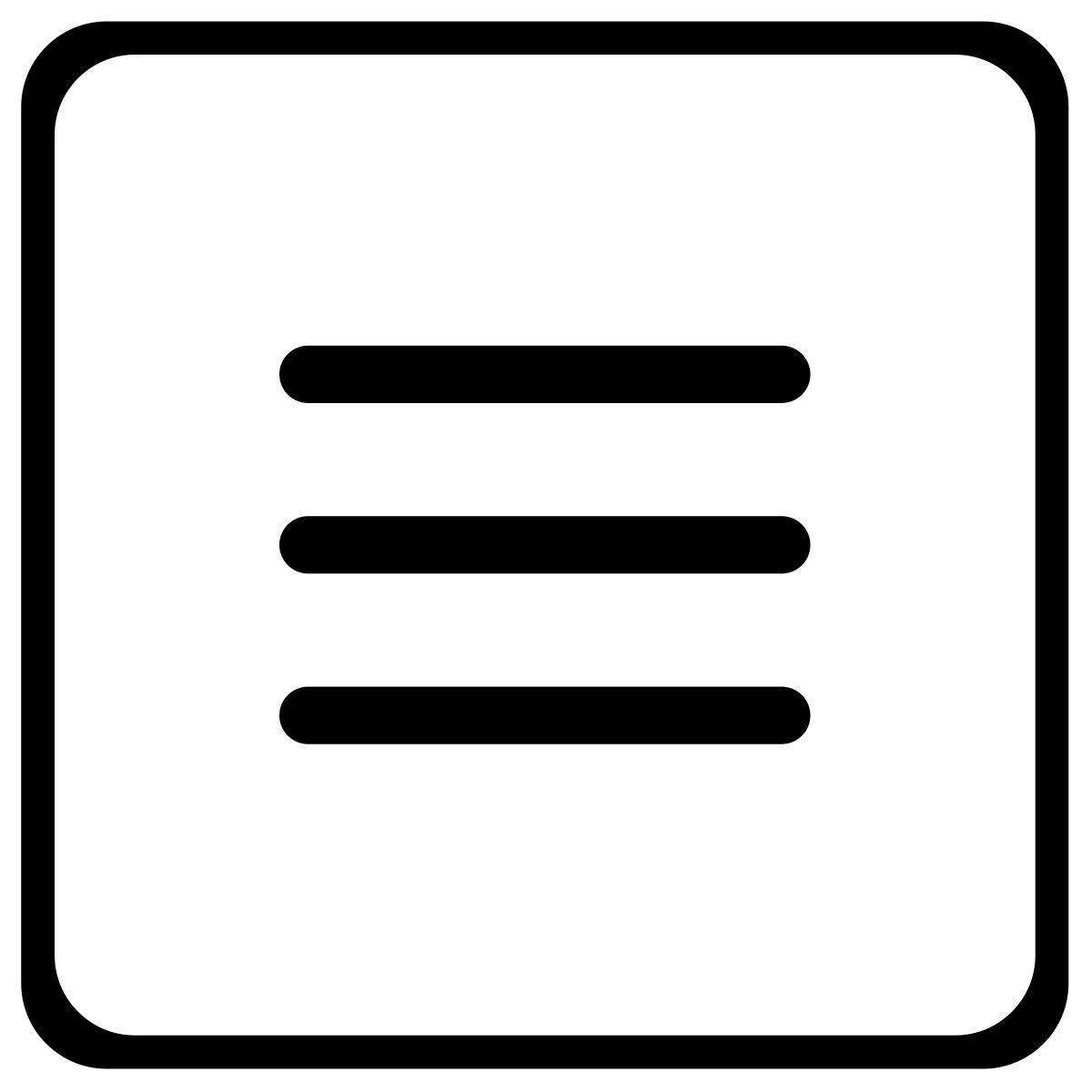 menu icon