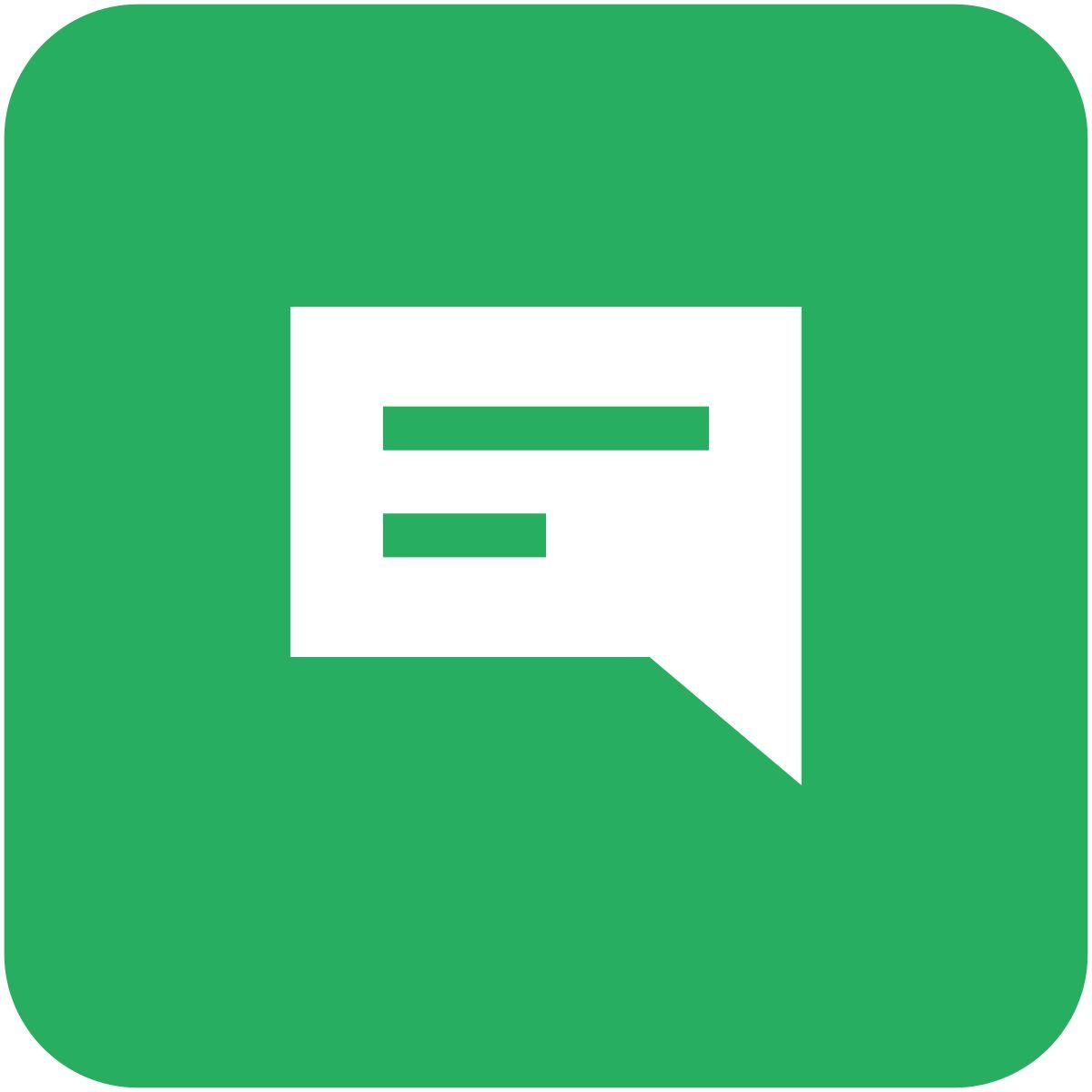 message icon