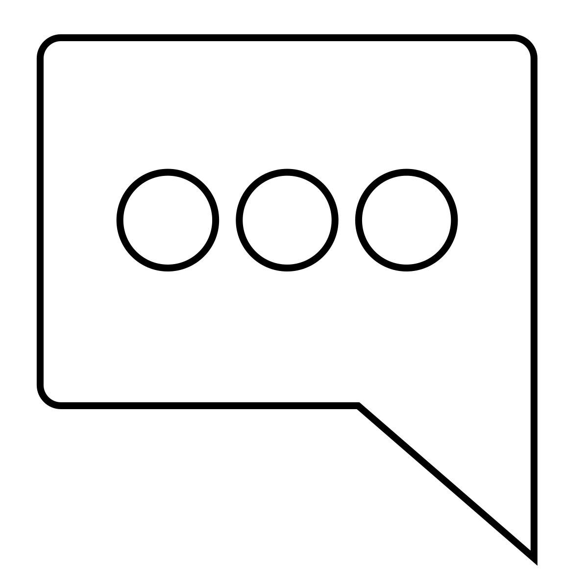 message icon