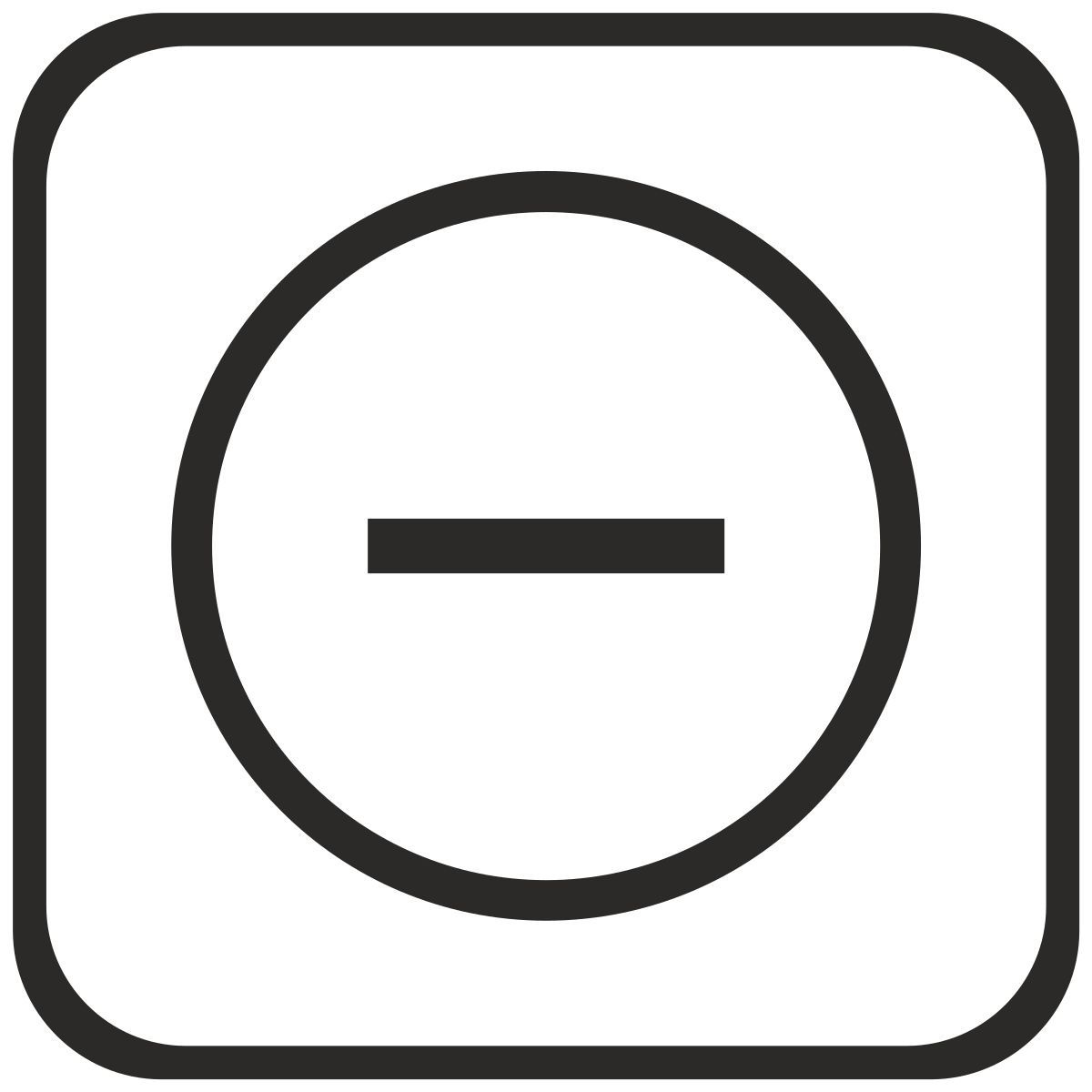 minus icon