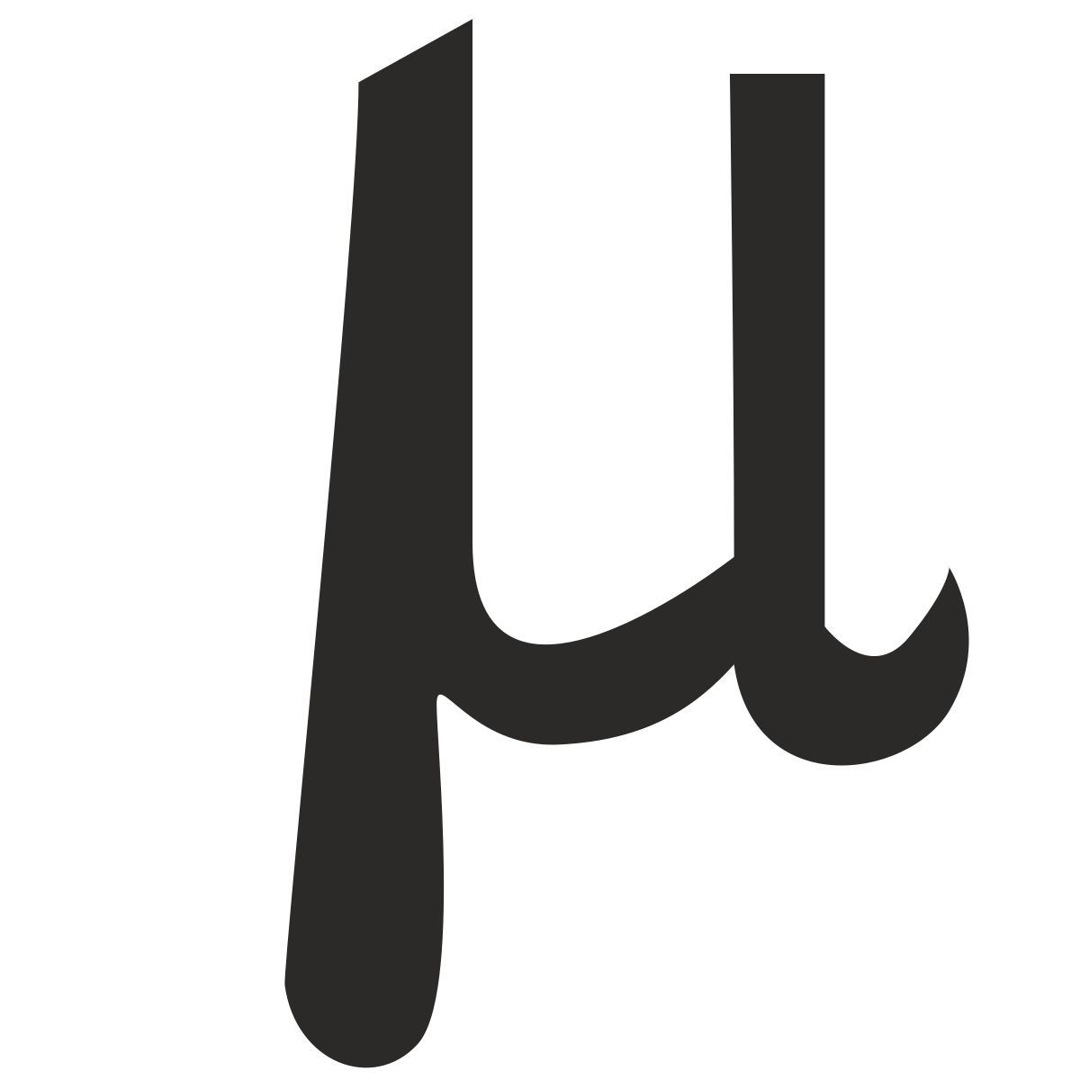 мю icon