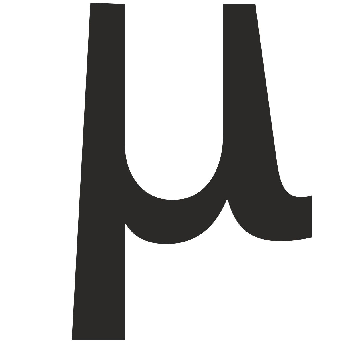 мю icon