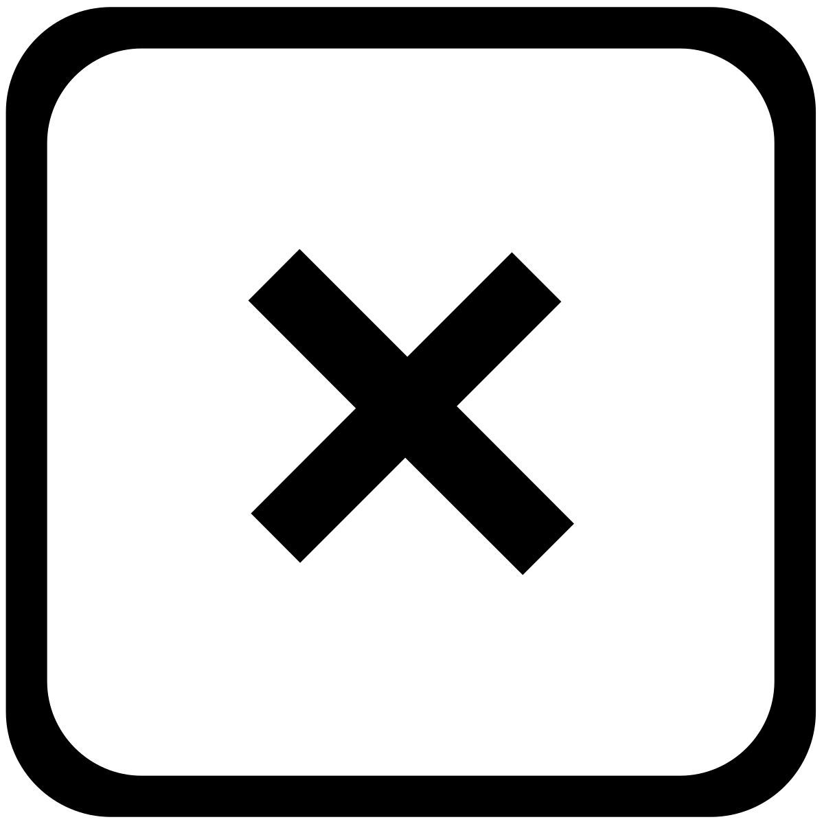multiply icon