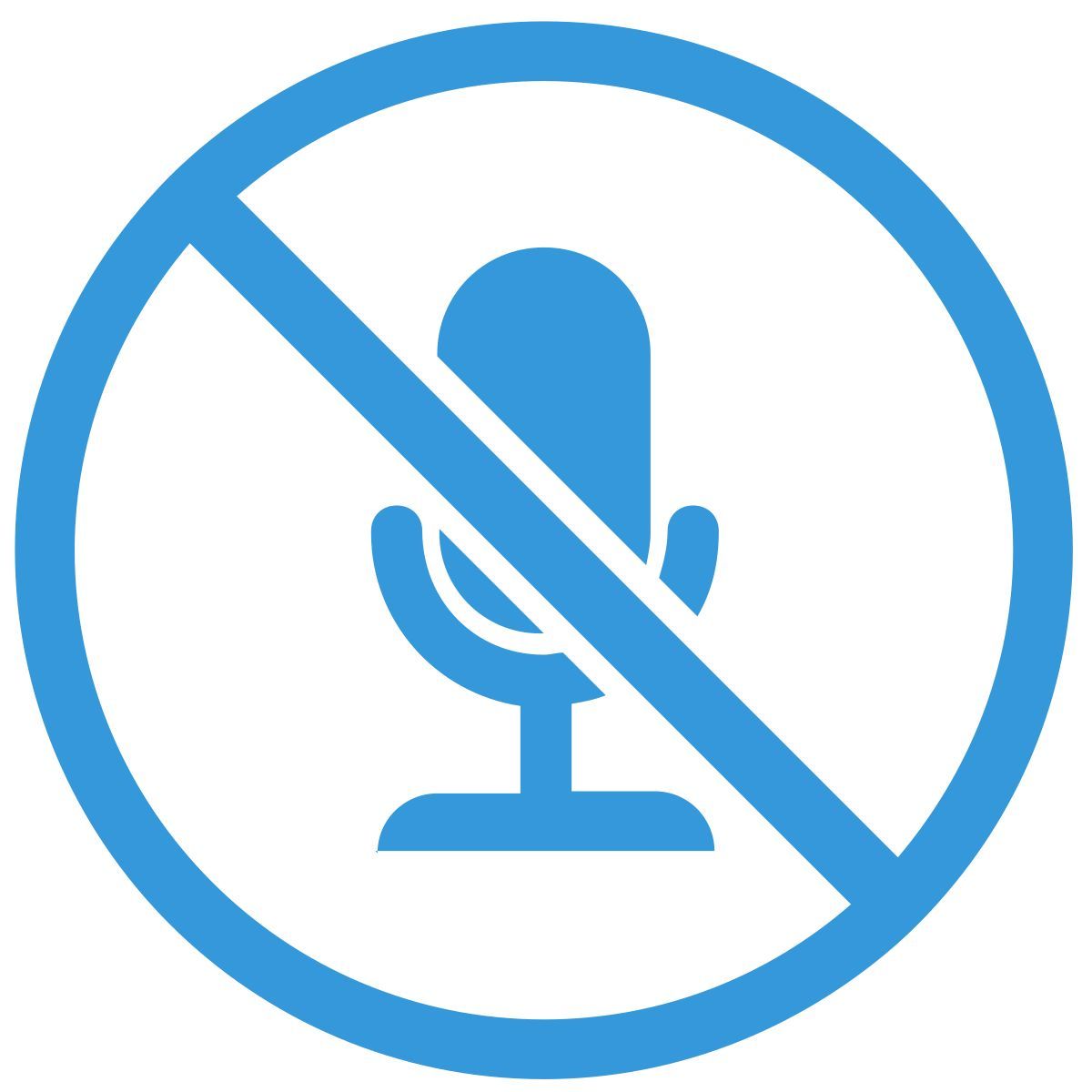 mikrofon stummschalten icon