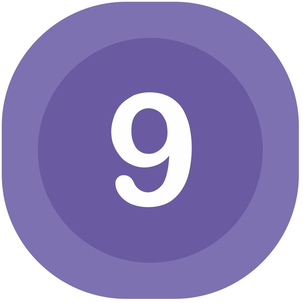 아홉 icon